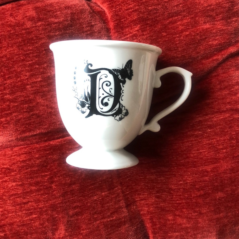 Anthropologie Letter Mug